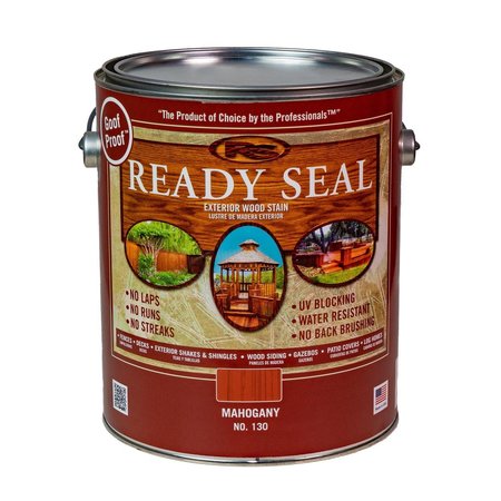 Ready Seal Goof Proof Semi-Transparent Mahogany Oil-Based Penetrating Wood Stain and Sealer 1 gal 130